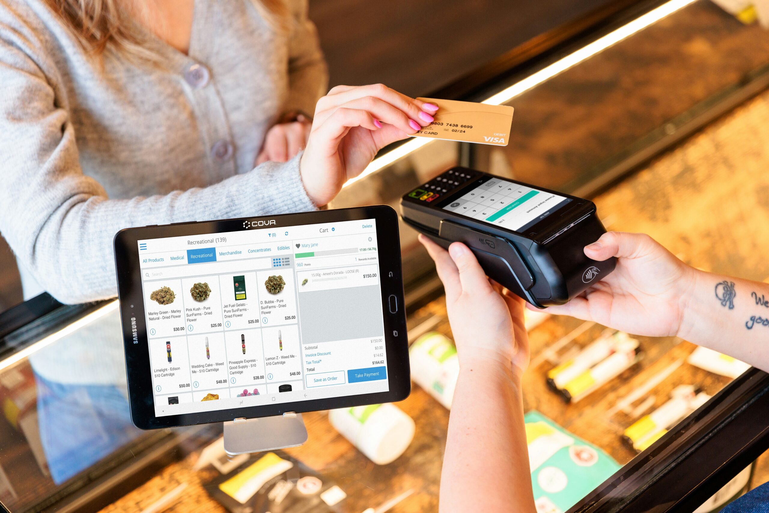 paying