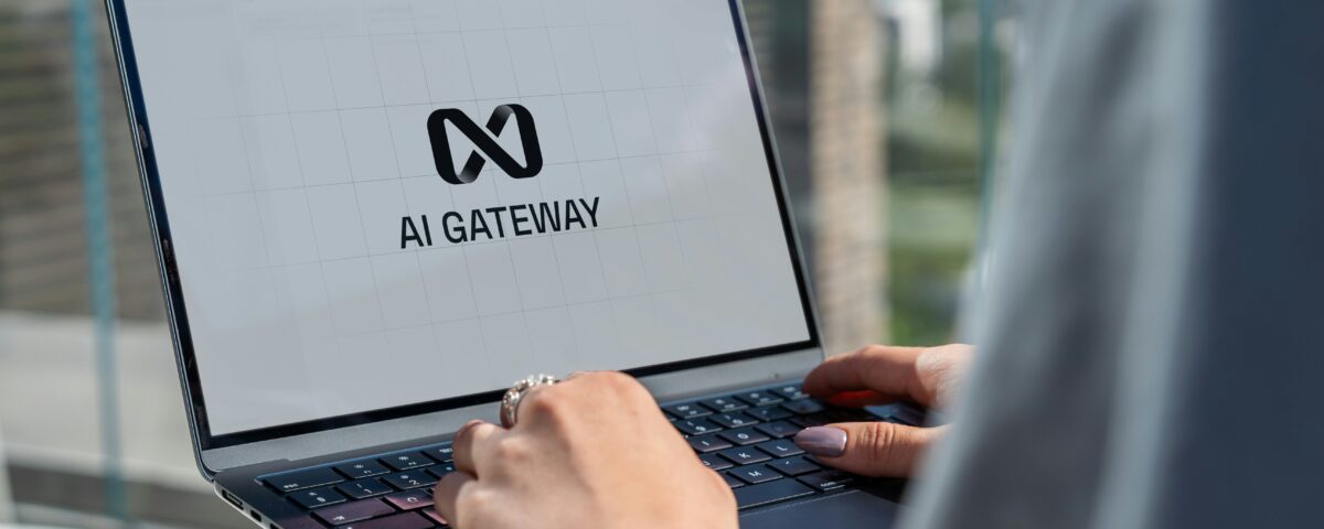 Small business owner using AI gateway tool to implement GEO for small businesses strategies